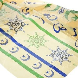 Table cover plastic Islamic